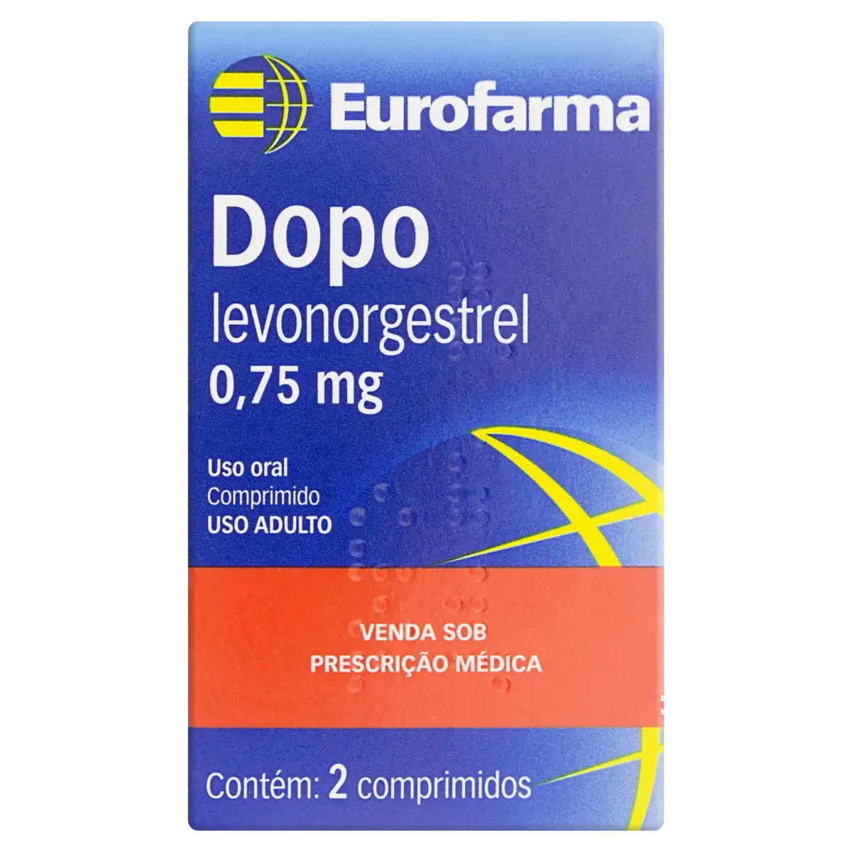 Dopo 0,75mg Eurofarma Caixa 2 Comprimidos
