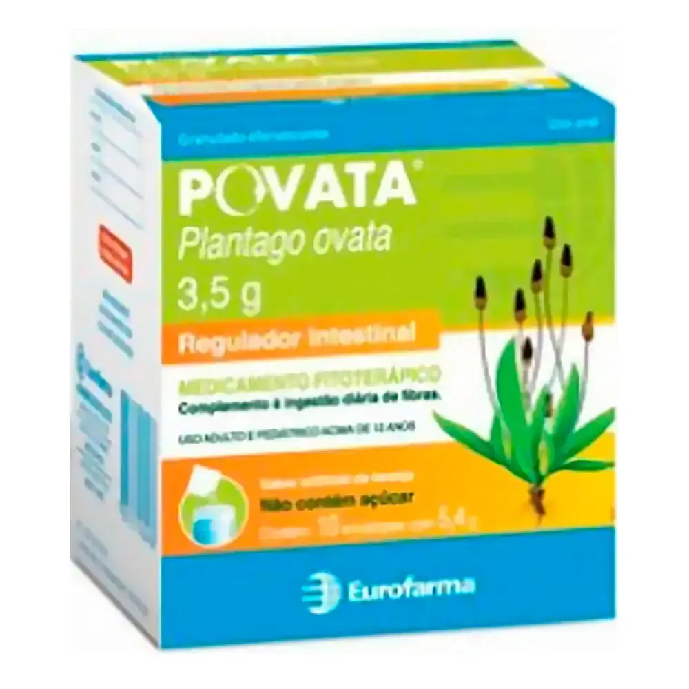 Povata 3,5 G/g 10 Envelopes 5,4 G Eurofarma Similar