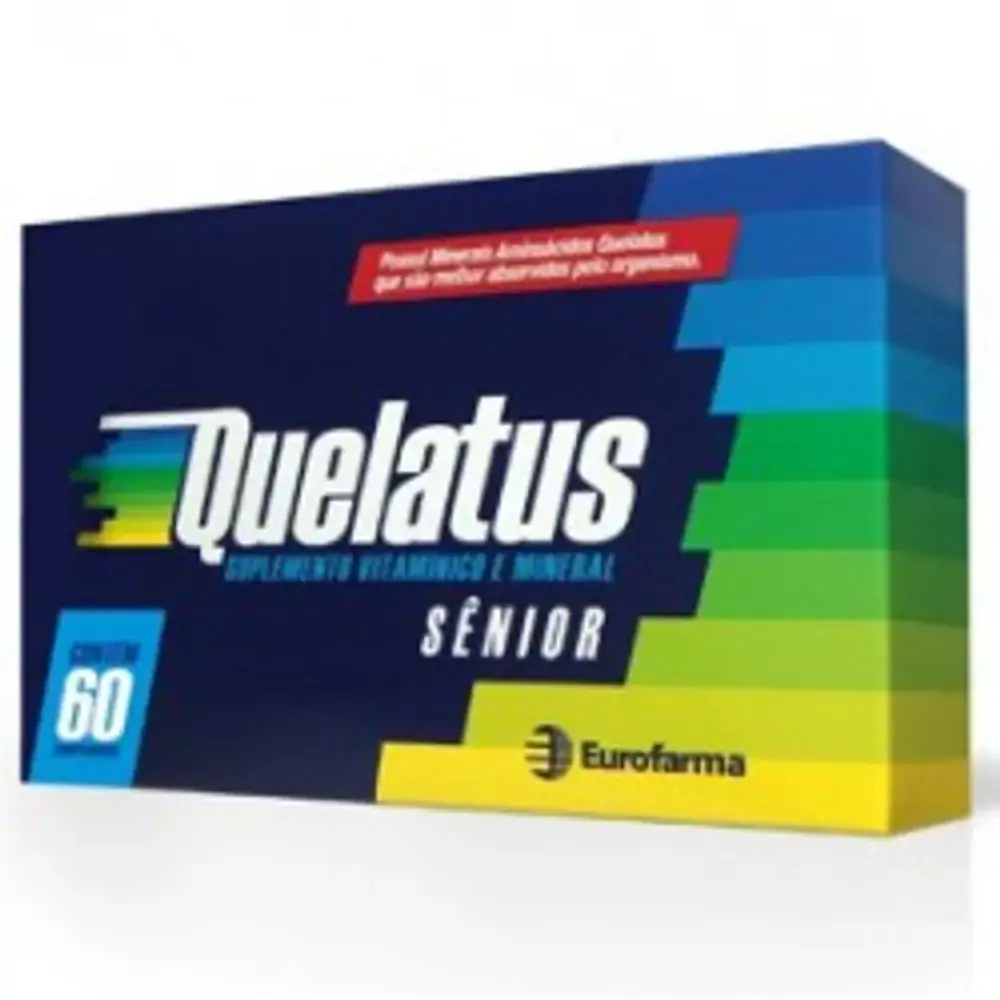 Quelatus Senior 60comp Euro