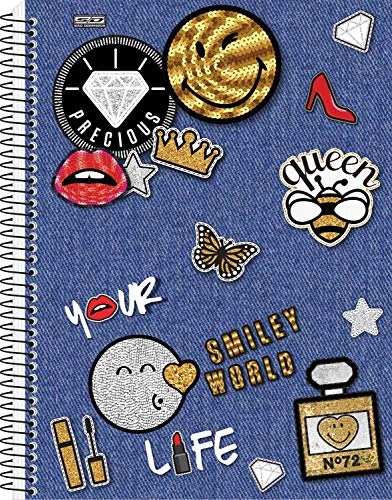 Caderno Stars Cartoon 1mat.