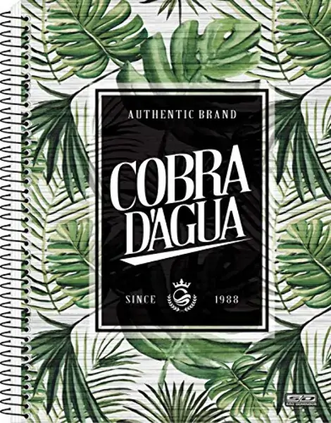 Caderno Cobra D Agua 96 Folhas