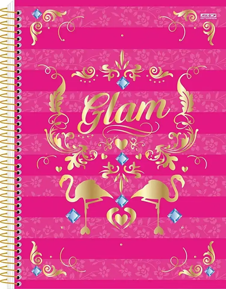 Caderno Gloss 96flh