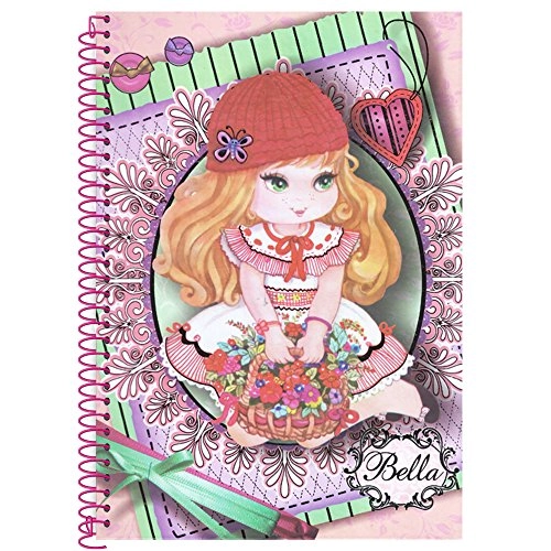 Caderno Bella 10mat Capa Dura