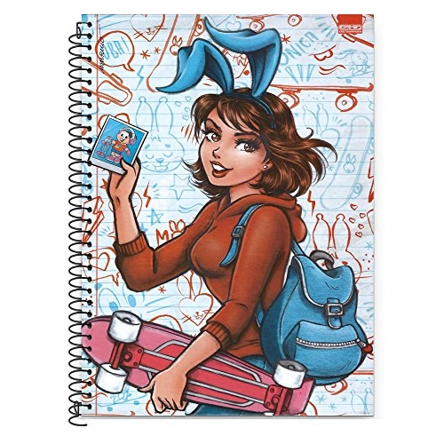 Caderno Turma Da Monica 200 Fhl