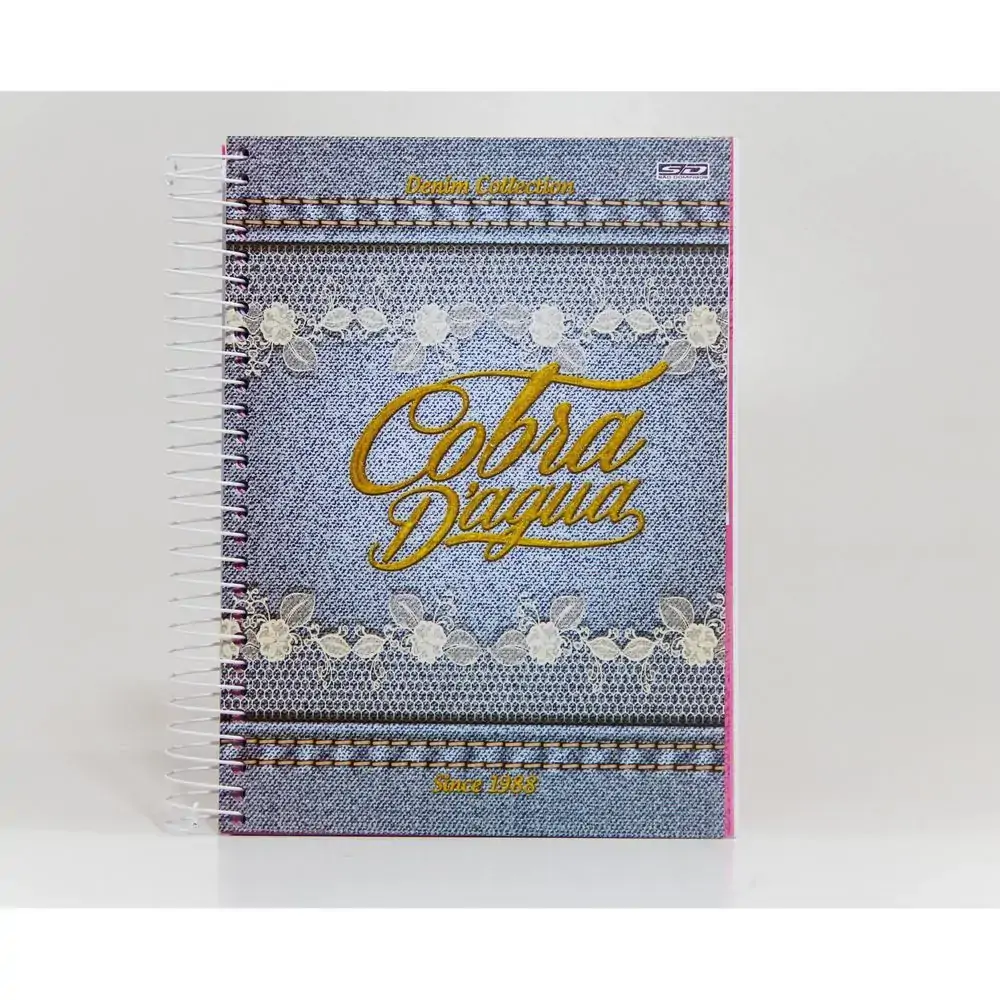 Caderno Cobra D Agua Feminino 15mat 300f Sao Domin