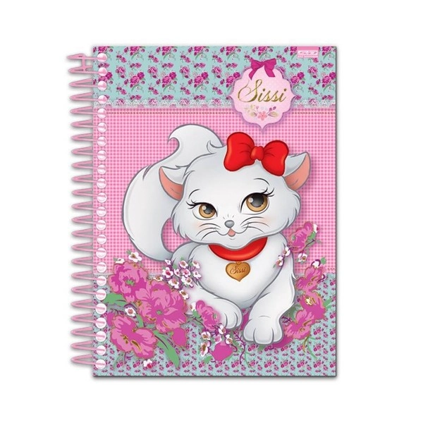 Caderno Sissi 12mat 240f Sao Domingos