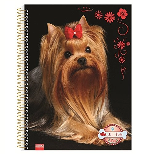 Caderno My Pets 1/4 96flh