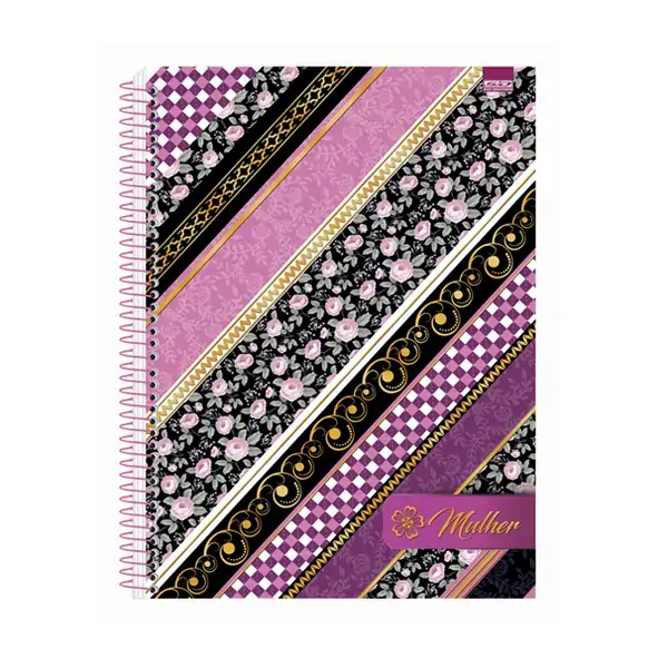Caderno Mulher 96 Folhas 220g Sao Domingos