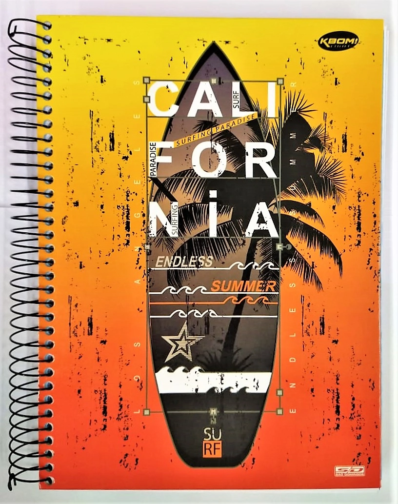 Caderno Sao Domingo Univ.kbom Masc.12m 240f