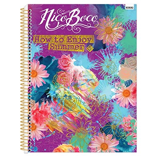 Caderno Nico Boco Girls 10mat.