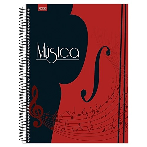 Caderno Musica Esp. Of 50folhas 4150