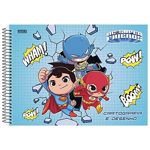 Cad.sd Dc Super Friends Cartog.desen.esp.cd 60f