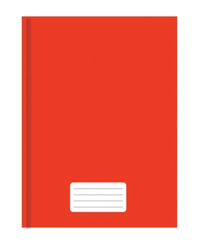 Caderno Universitario Vermelho 96 Folhas 420g Sao Domingos