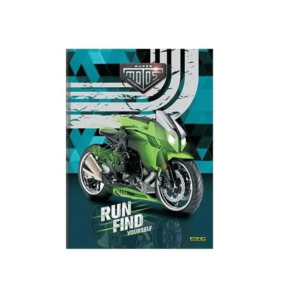 Caderno Cd Motos 96fls