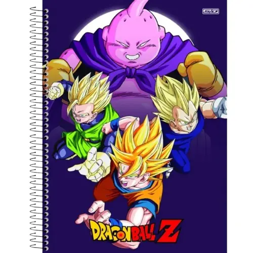 Caderno Univ Cd 01x1 80fl Sd Dragon Ball