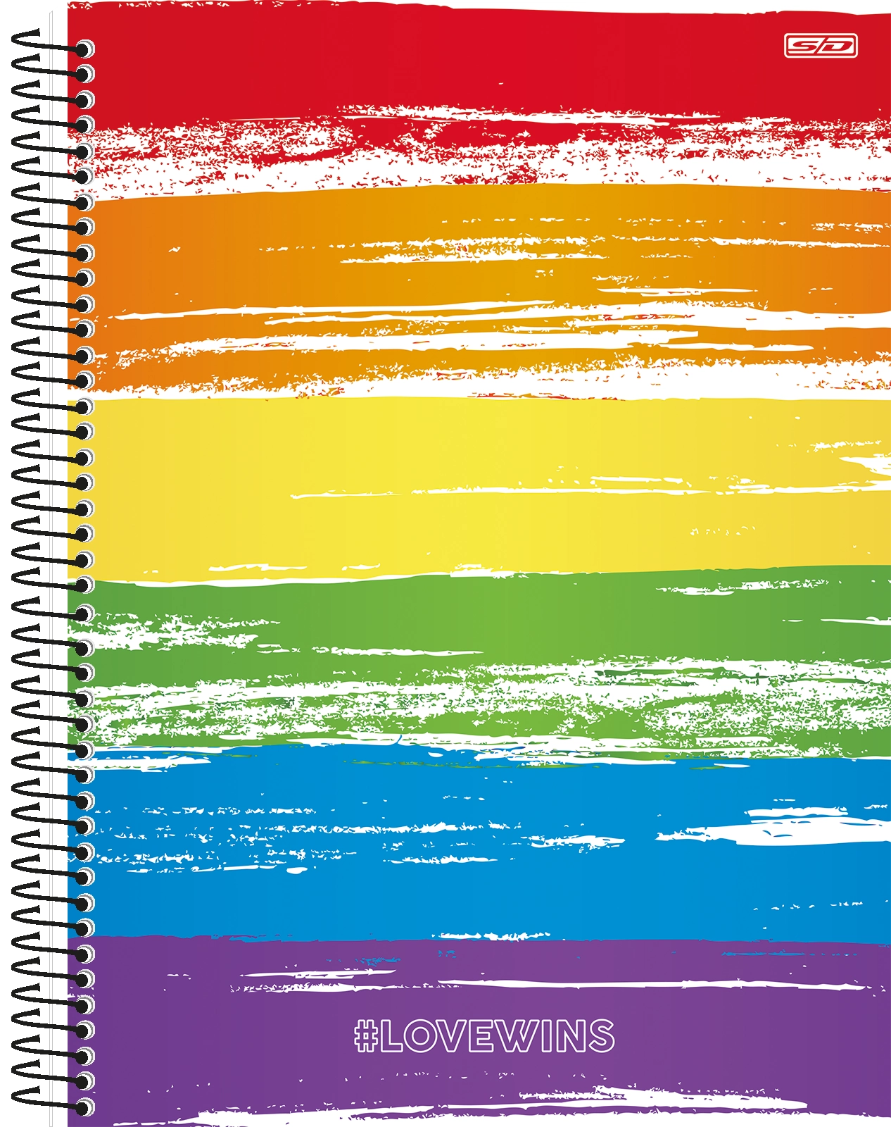 Caderno Cd 01 Mat 80 Fls Love Wins Sao Domingos