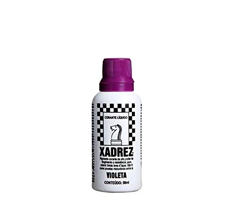 Corante Xadrez Violeta