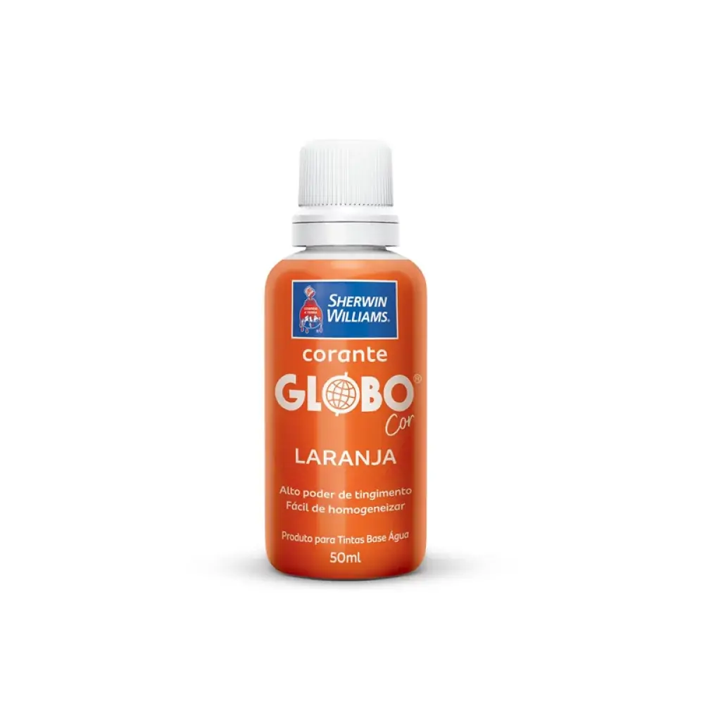 Tinta Globo Cor 50ml Laranja