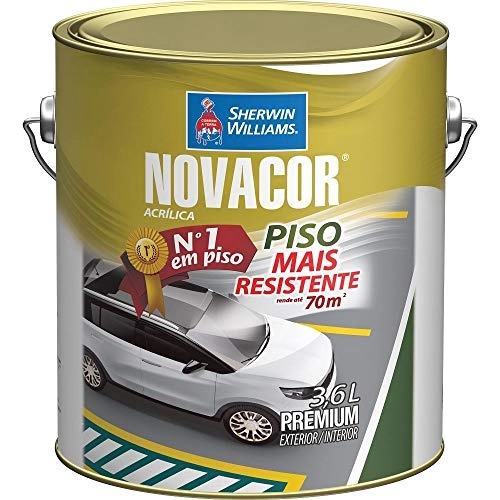 Tinta Acrílica Novacor Piso Mais Resistente Premium - Amarelo Demarcação
