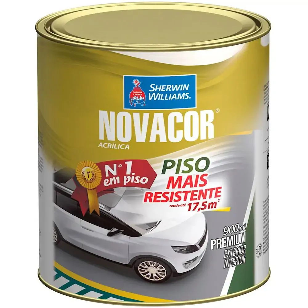 Tinta Piso Cinza 900ml Novacor