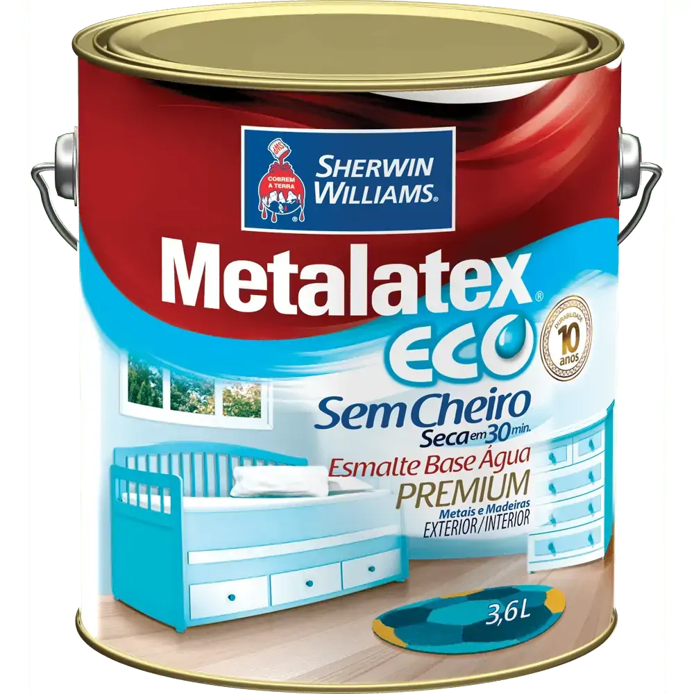 Metalatex Eco Esm Acetinado Preto Gl . .