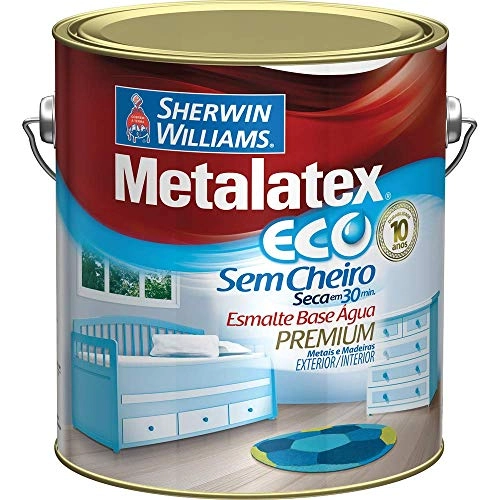 Tinta Eco Esmalte Acetinado 3,6 Litros - Branco