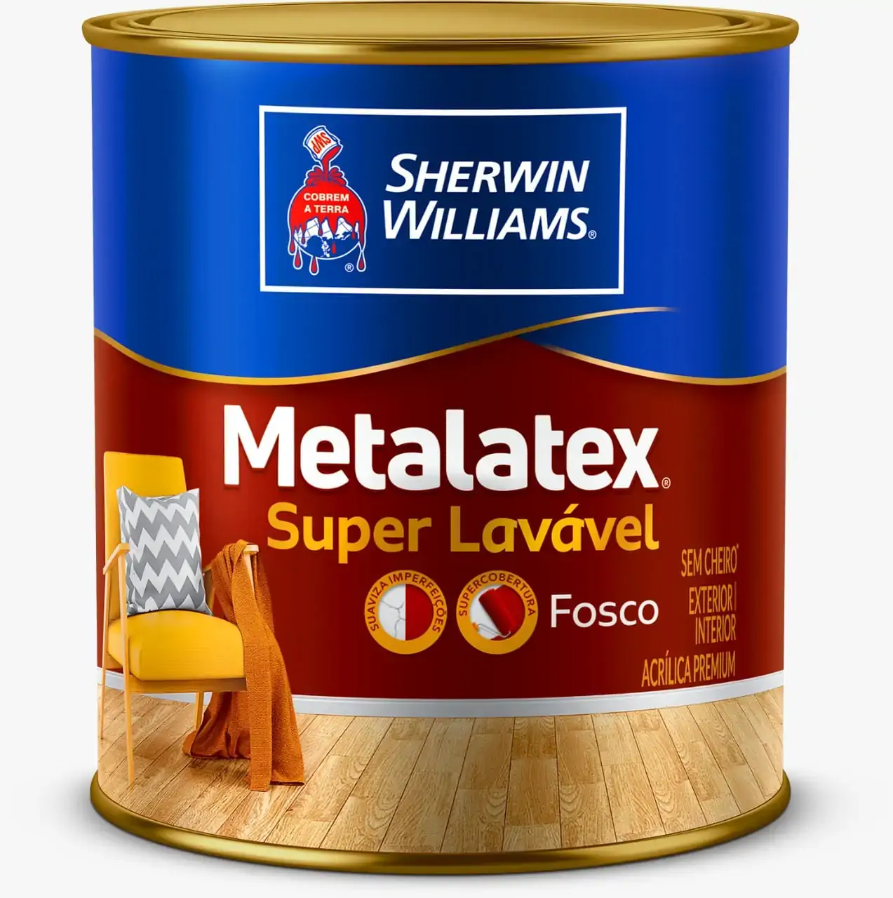Color Metalatex Acr Fosco Base Xy 1/4 . .