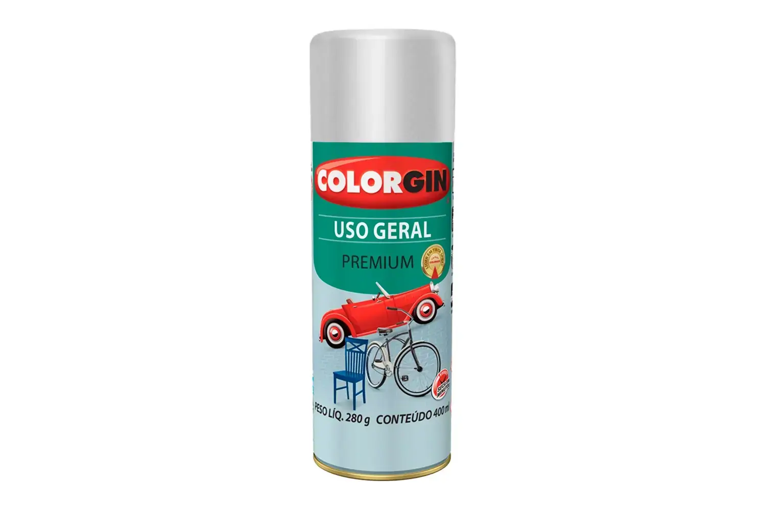 Tinta Spray Colorgin Alum.pra.