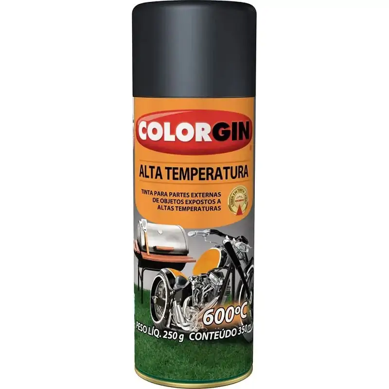Tinta Spray A.temp Br 250grs Colorgin