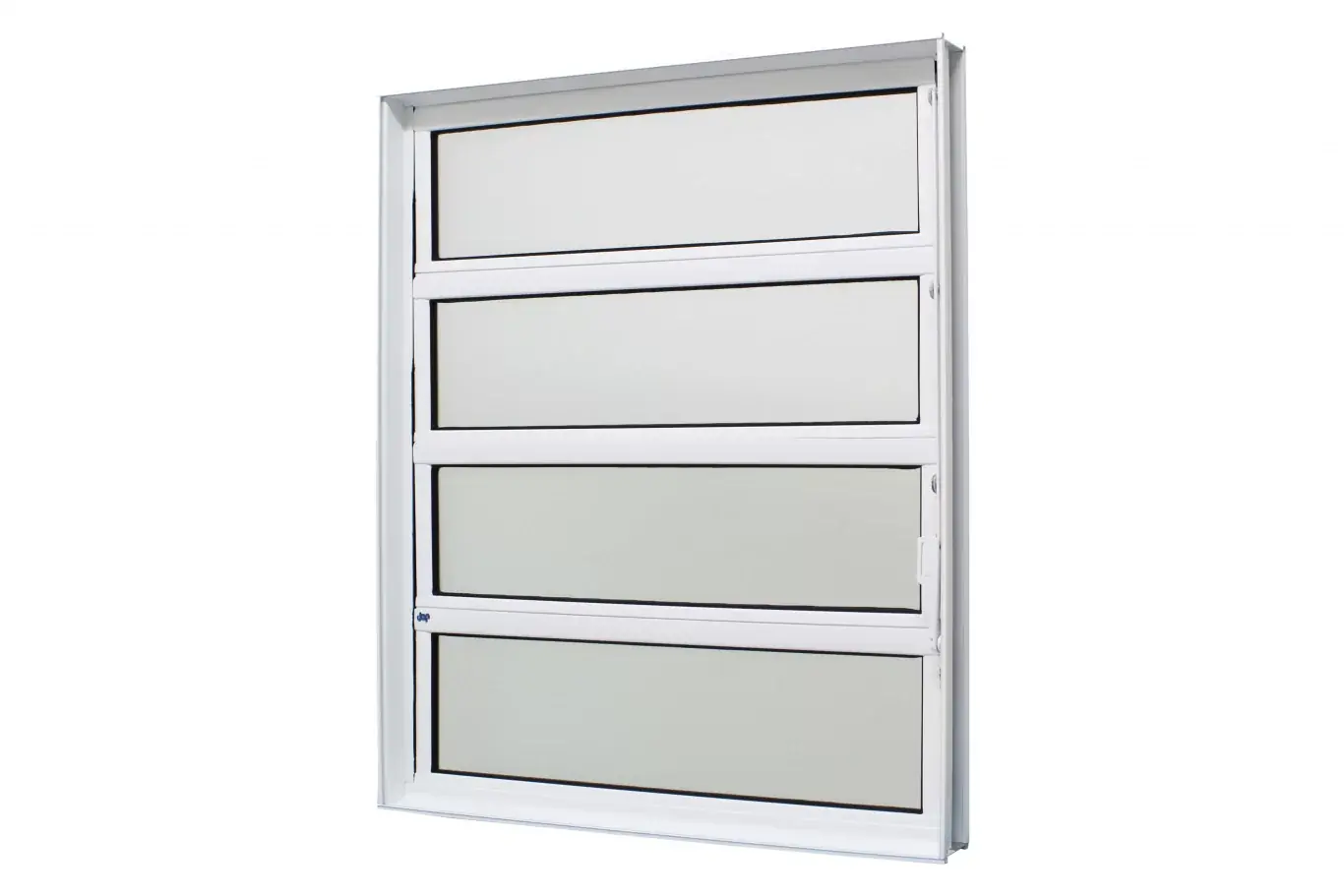 Janela Basculante Alumínio Branco 80x60x6cm Jap Caribe Max