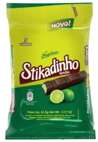 Chocolate.neugebauer Stikadinho 61.5gr Limao