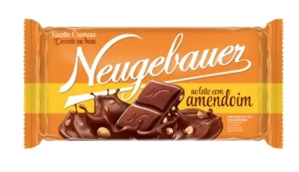 Chocolate Ao Leite Com Amendoim Neugebauer Pacote 95g