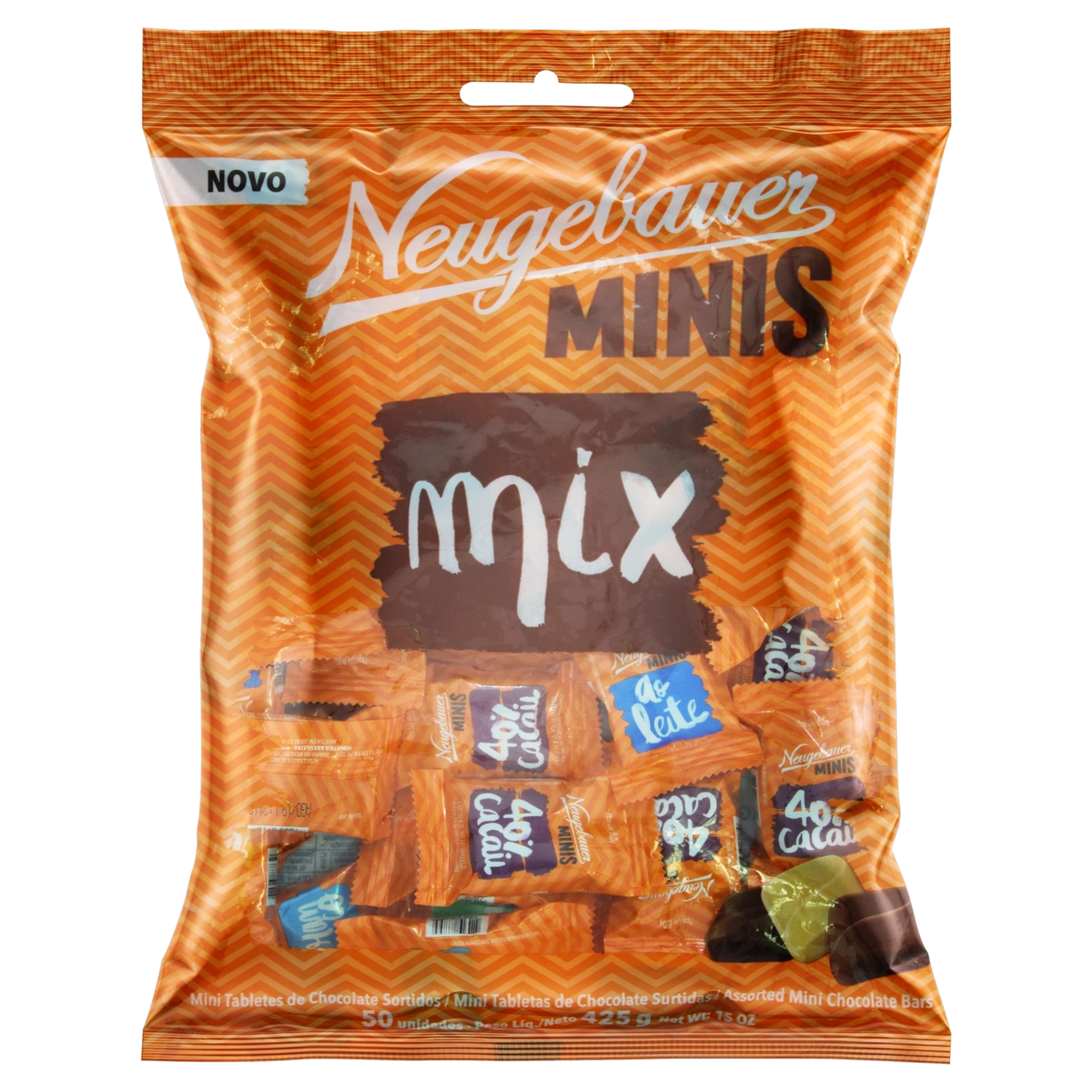 Chocolate Sortido Neugebauer Minis Mix Pacote 425g 50 Unidades