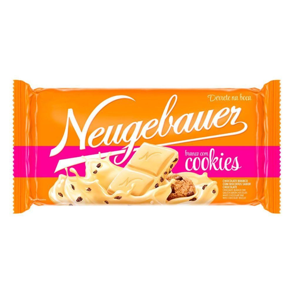 Chocolate Barra Neugebauer 90g Bco Cookies