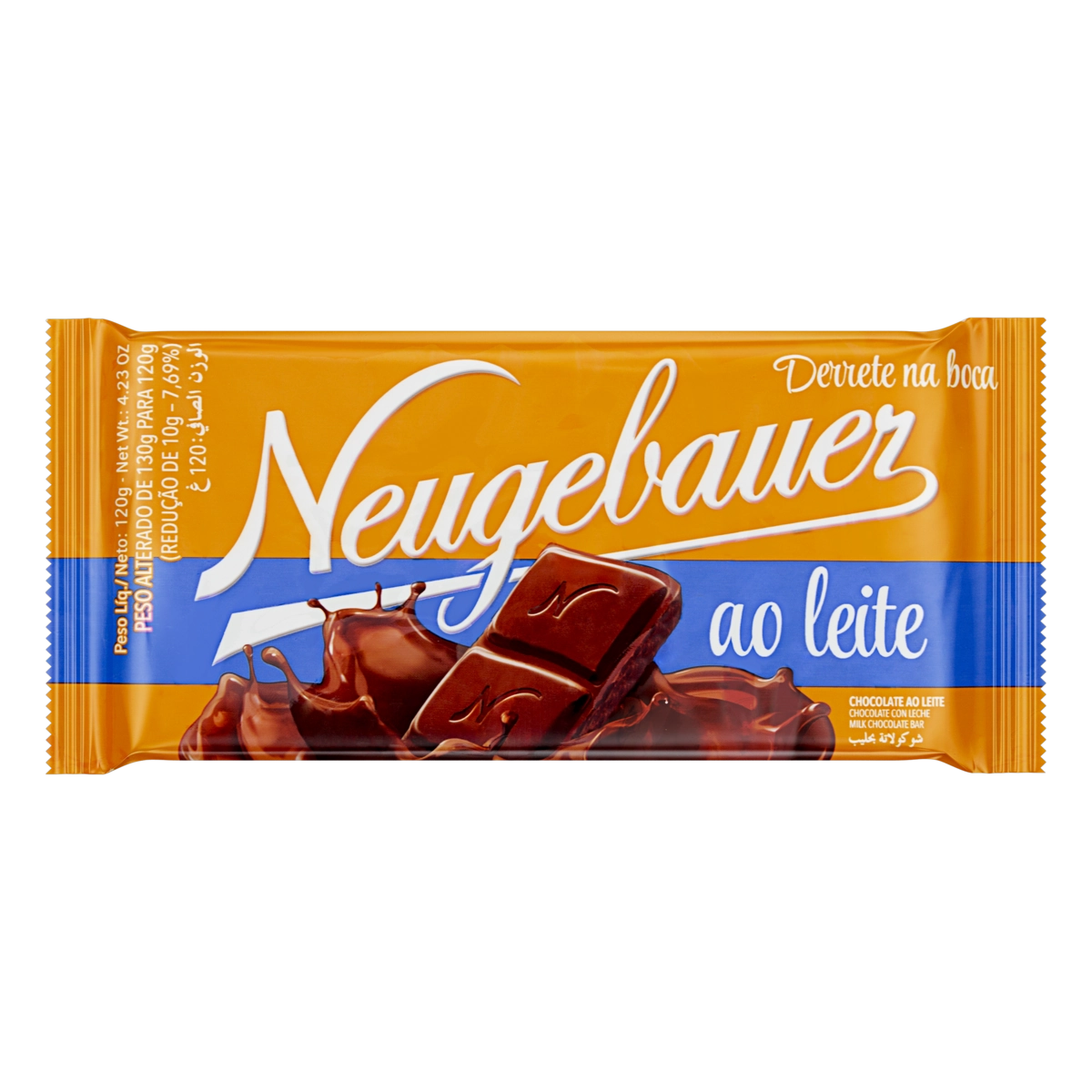 Chocolate Barra Neugebauer 90g Ao Leite