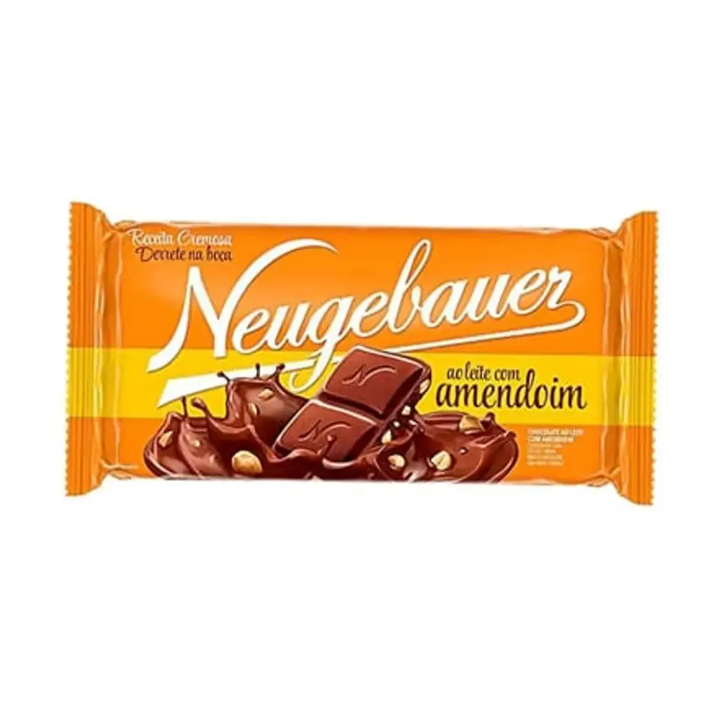 Chocolate ao Leite com Amendoim NEUGEBAUER Pacote 90g