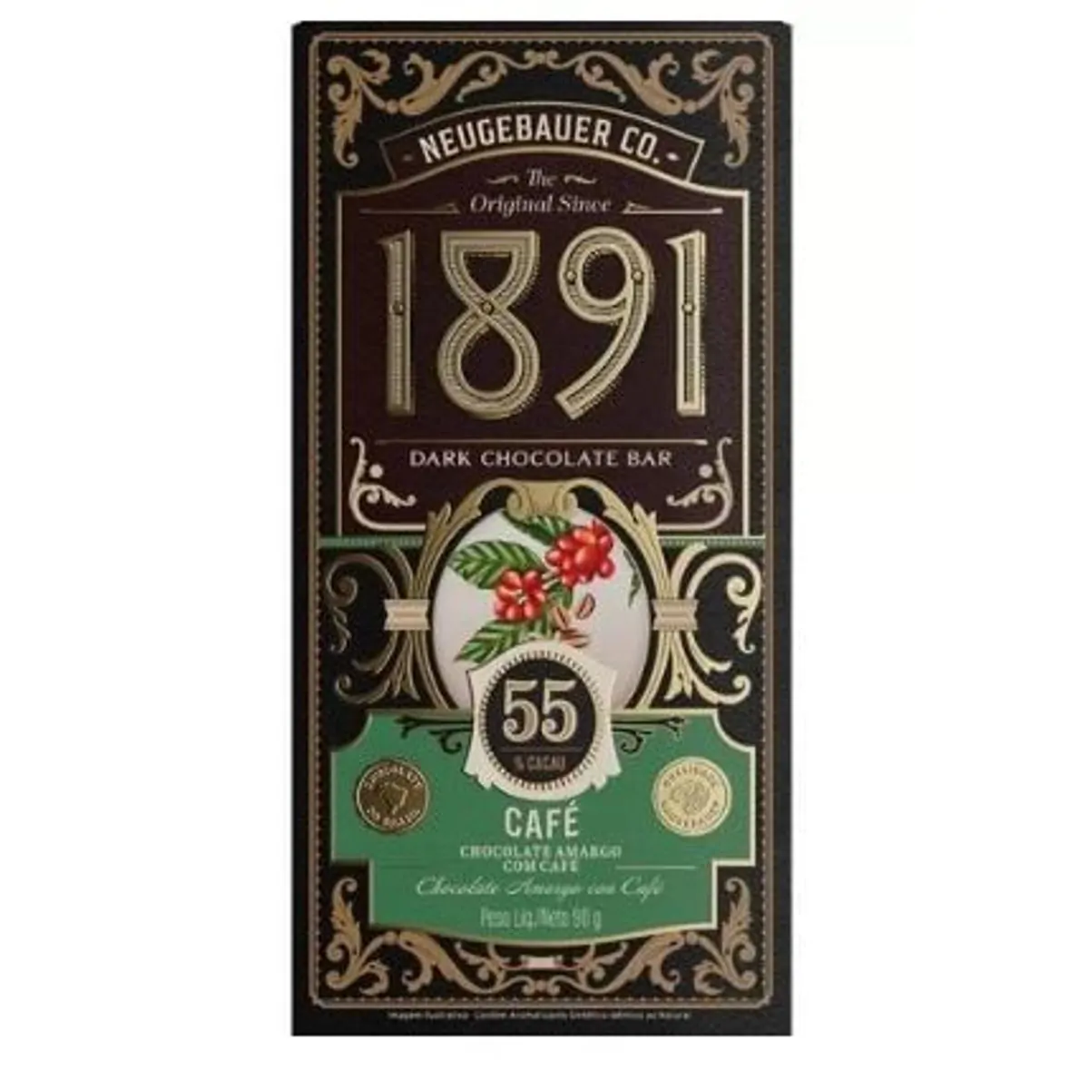 Choc Neugebauer 1891 Cafe 90g