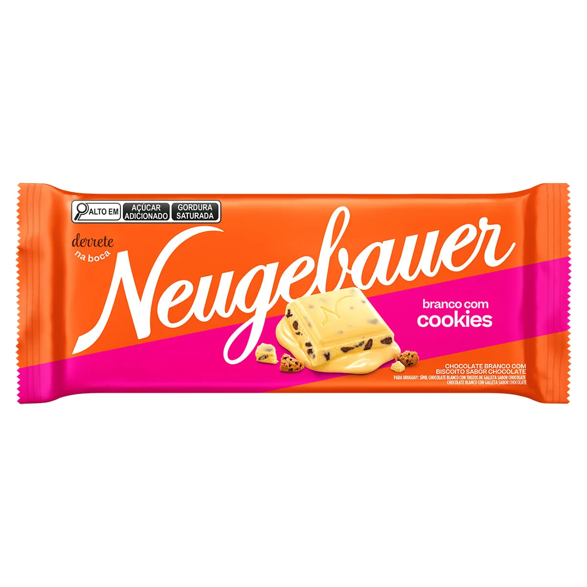Choc.neugebauer Branco C/cookies 80g