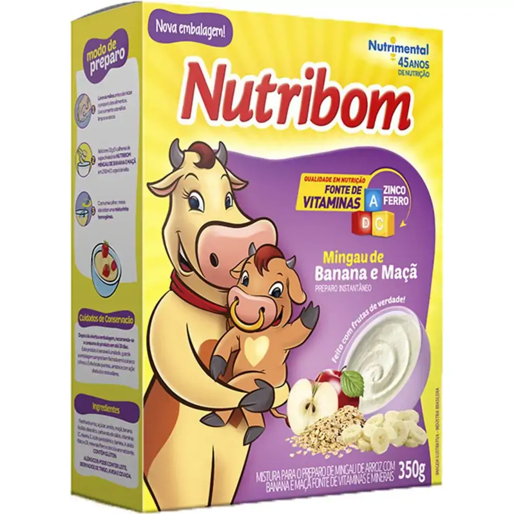 Mingau Nutribom Banana E Maca
