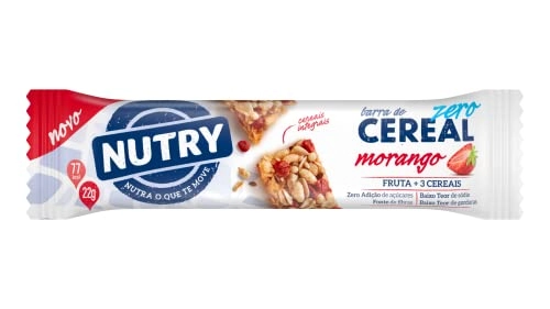 Barra de Cereal Nutry Zero Morango 22g