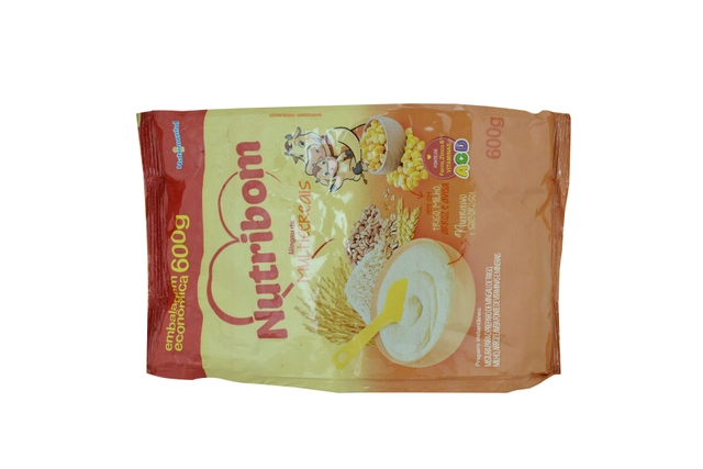 Mingau Multicereais Nutribom Pacote 600g Embalagem Econômica