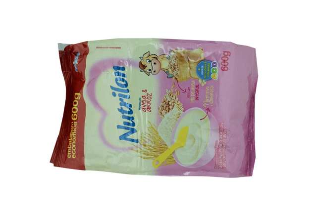 Mingau Aveia Arroz Nutrilon Pacote 600g Embalagem Econômica