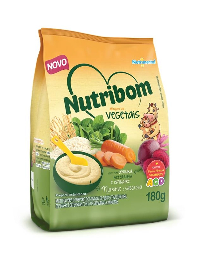 Mingau Vegetais Nutribom Pacote 180g