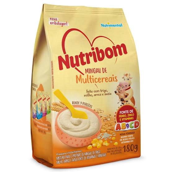 Mingau Multicereais Nutribom Pacote 180g