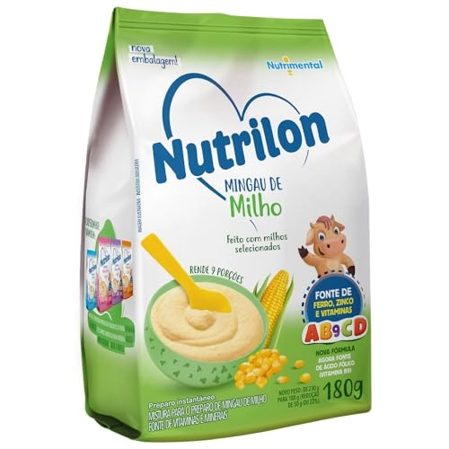 Mingau Milho Nutrilon Pacote 180g