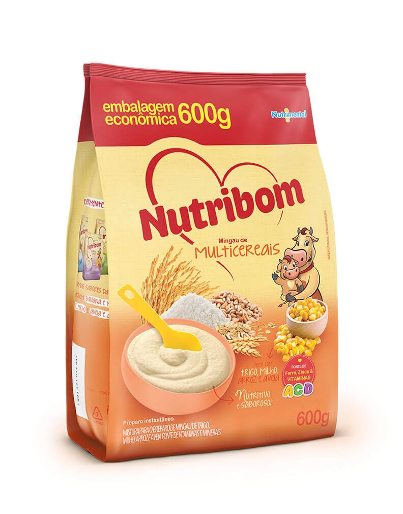 Mingau Nutribom Multicereais 600 Gr