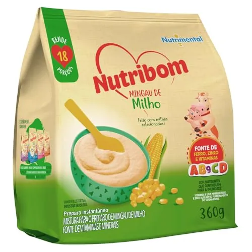 Mingau Milho Nutribom Pacote 360g