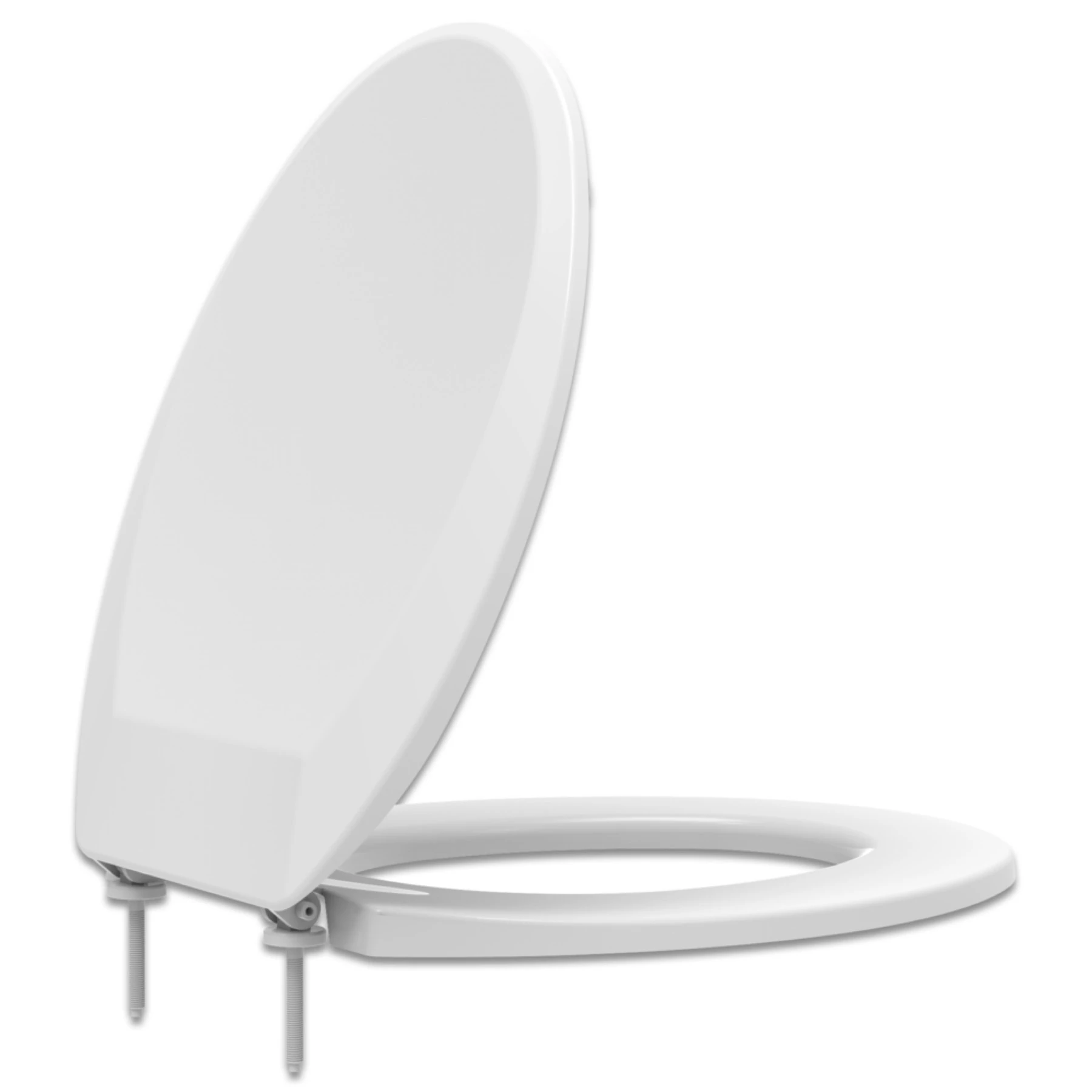 Assento Sanitário Convencional com Fechamento Comum Oval em Polipropileno Branco Tupan