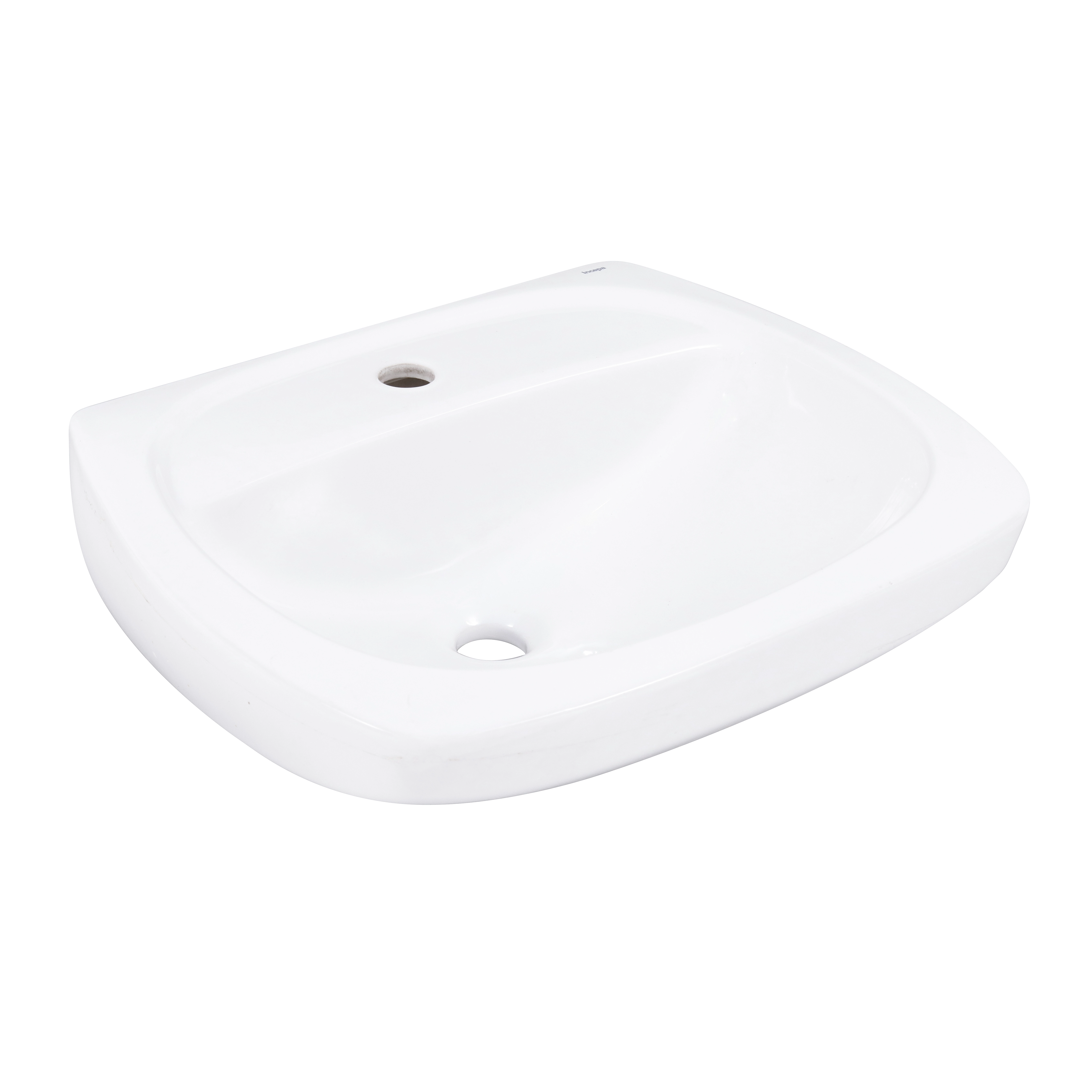 Lavatório para Coluna Thema 42,50x52,50x17,50cm Branco Incepa