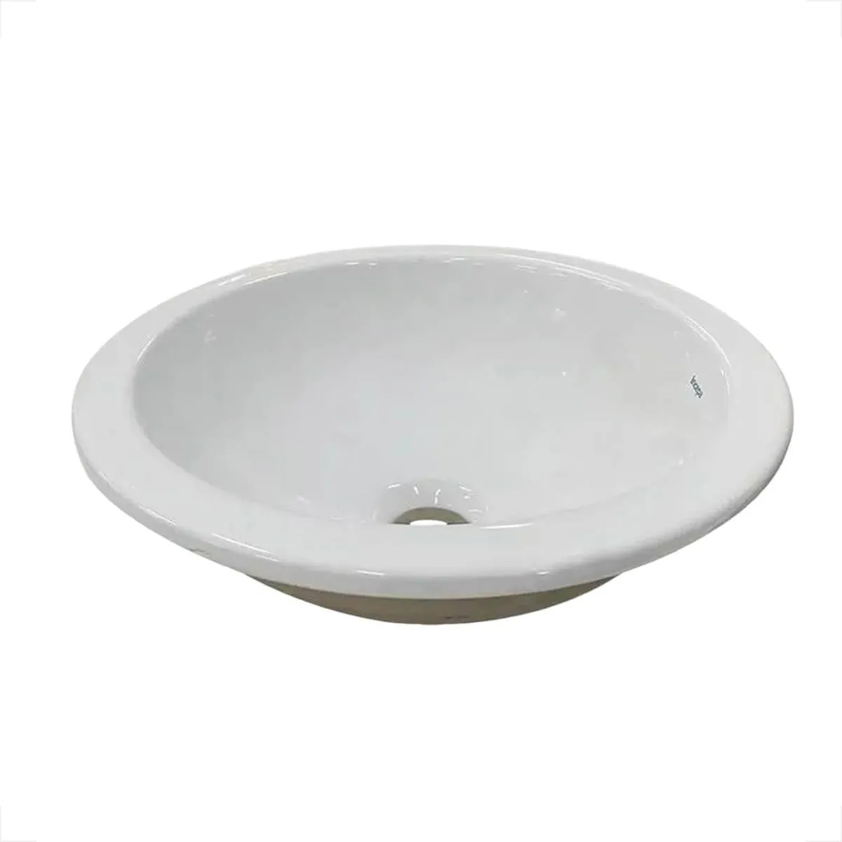Cuba Incepa Embutir/sobrepor Redonda Branco 36cm